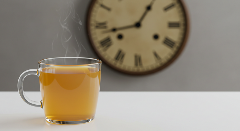 best time to drink ginger tea