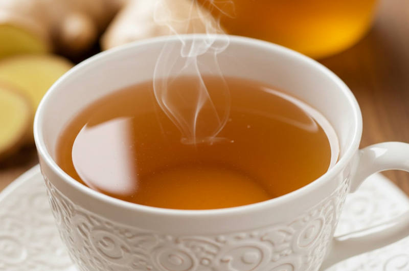 How to Make the Perfect Ginger Tea at Home (Homemade Ginger Tea Recipe: 4 Easy Steps)